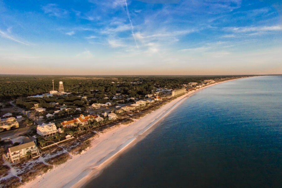 Beautiful Mexico beach in Florida