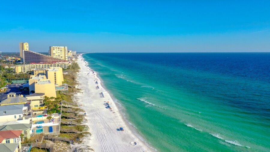 Miramar Beach in Florida