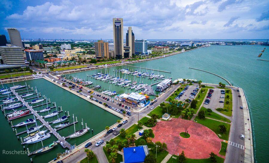 A popular beach town in Texas called Corpus Christi