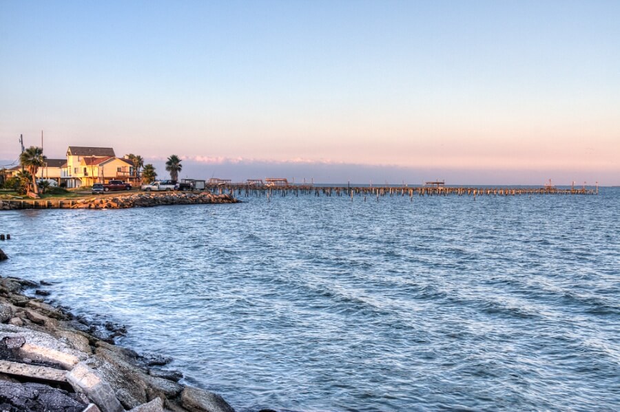 A beach town in Texas named San Leon