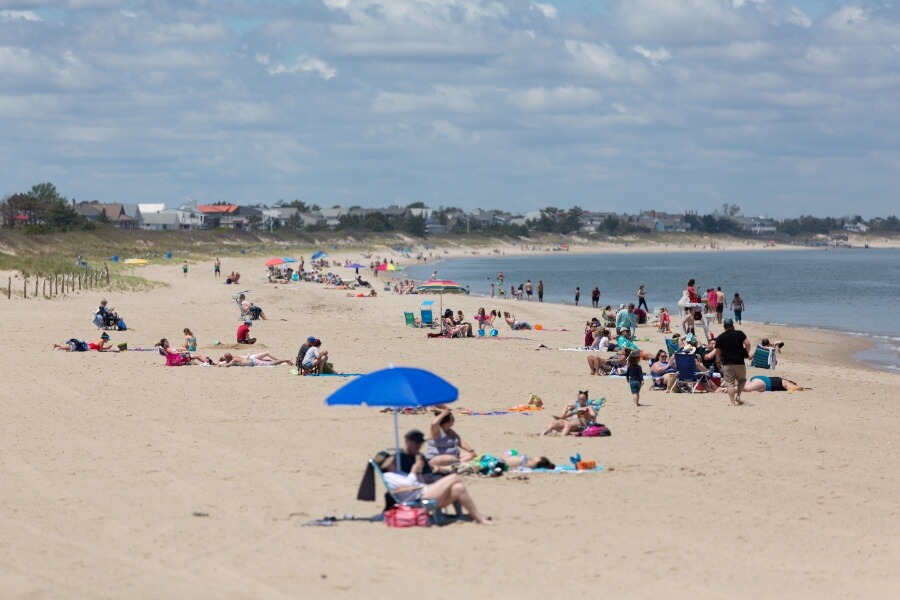 Lewes Beach in Delaware