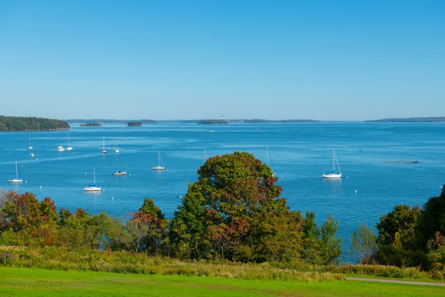 The Eastern Promenade in Portland