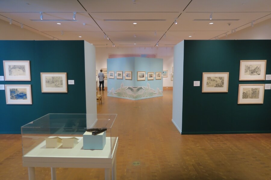 The interior of the Eric Carle Museum of Picture Book Art