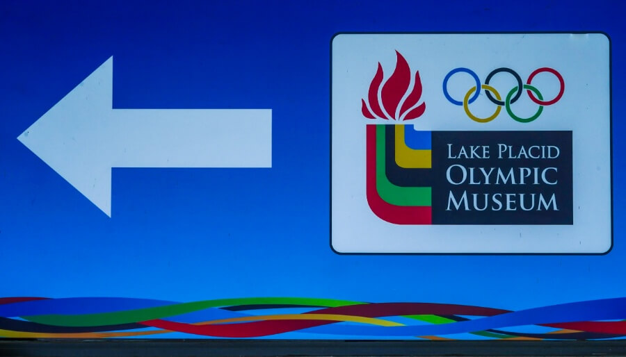 The Lake Placid Olympic Museum as a fall activity in New York