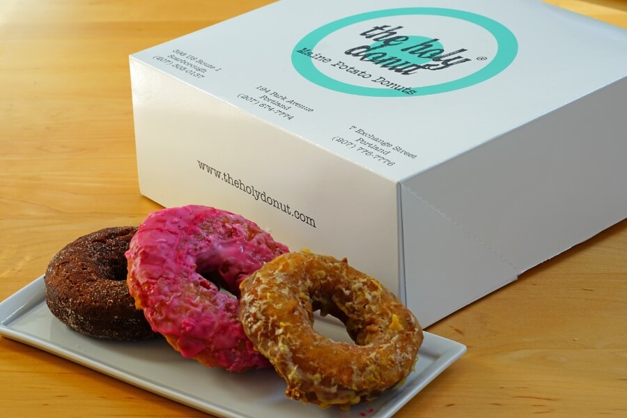 Donuts you can get in Portland, Maine