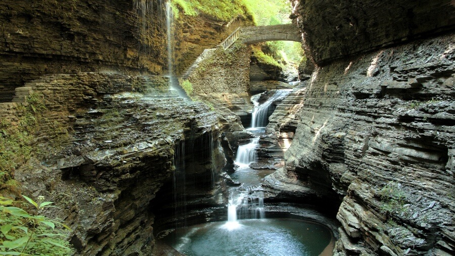 Rainbow Falls which is a popular thing to do in Upstate New York