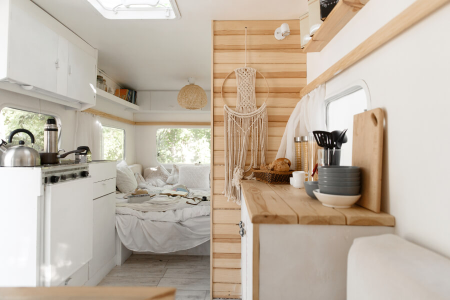 An example RV dinette replacement idea
