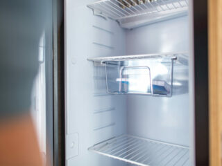 An RV fridge that's not working on electric
