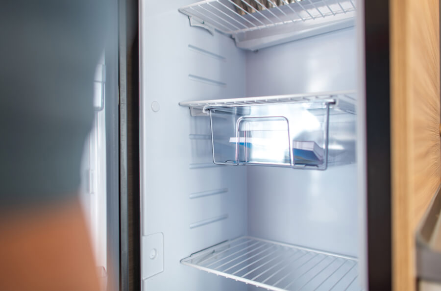 An RV fridge that's not working on electric