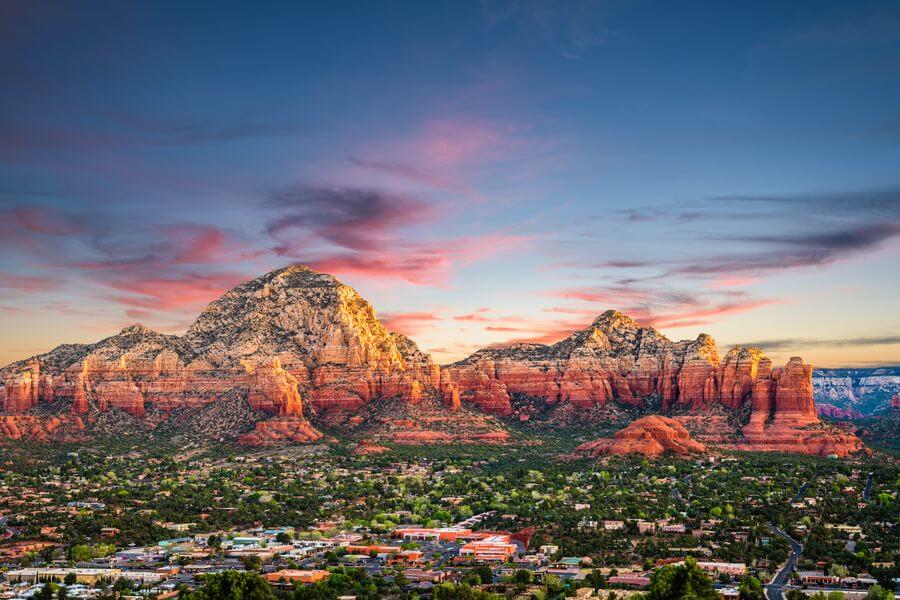 The airport overlook which should be part of any scenic drive from Phoenix to the Grand Canyon