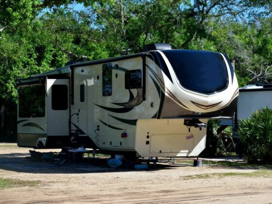 A 5th wheel that needs to be moved without a truck