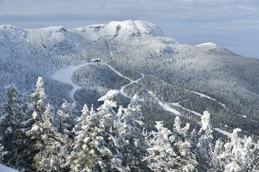 A ski resort in Stowe