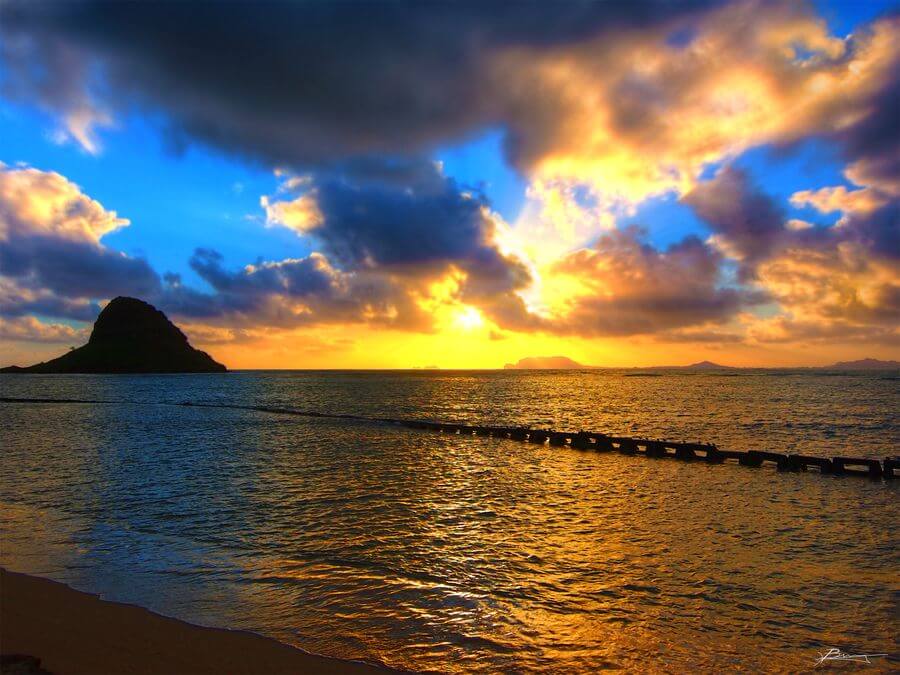 An amazing view from Kualoa Regional Park