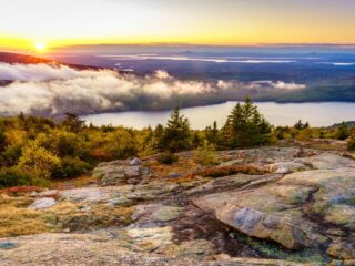 Scenery at one of the best East Coast national parks