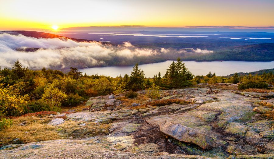 Scenery at one of the best East Coast national parks