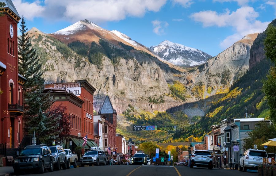 A beautiful place in Colorado named Telluride