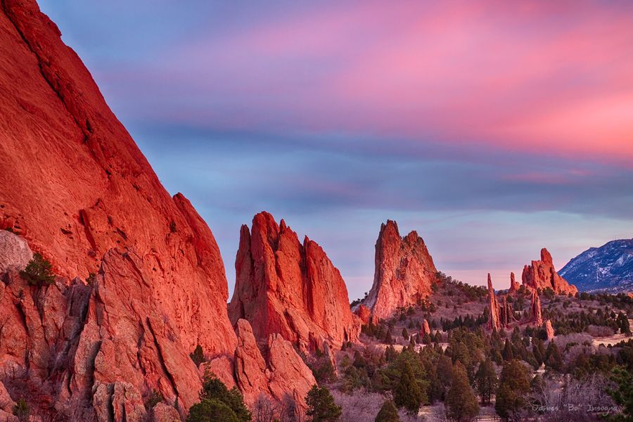Garden of the Gods one of the prettiest places in Colorado