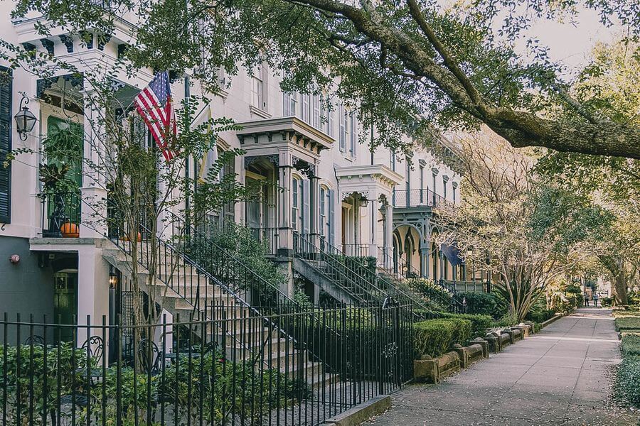 Streets in Savannah