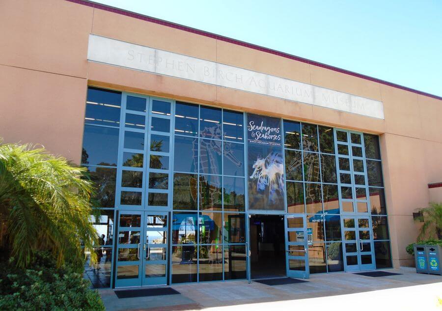 Entrance to the Birch Aquarium