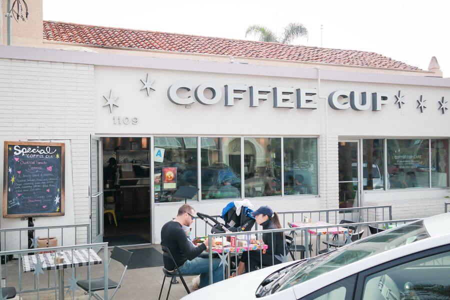 Coffee Cup restaurant in La Jolla, CA