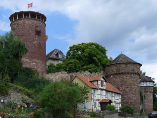 A stop on Fairy Tale Road Germany