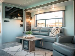 RV interior remodel