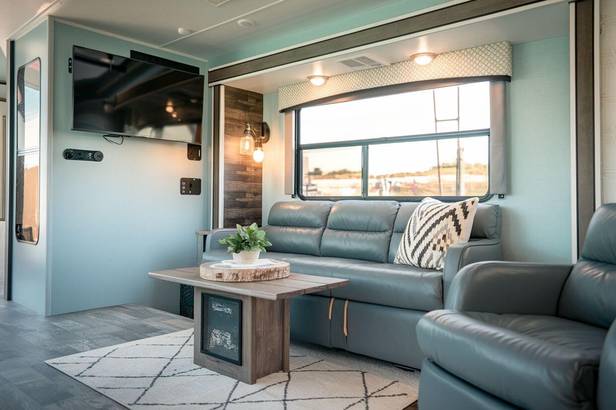 RV interior remodel