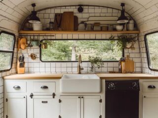 An Airstream interior remodel