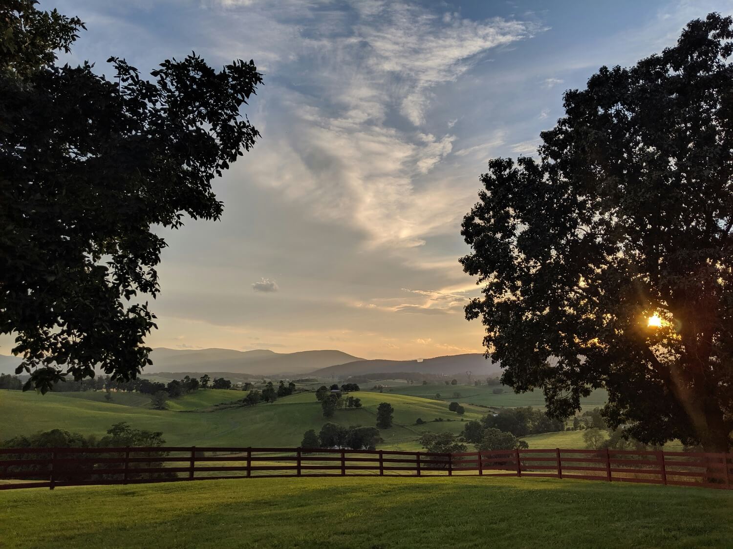 View from an East Coast road trip