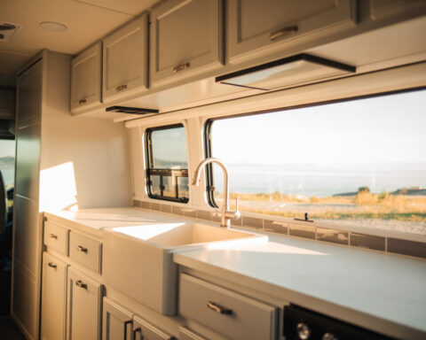 An RV kitchen remodel