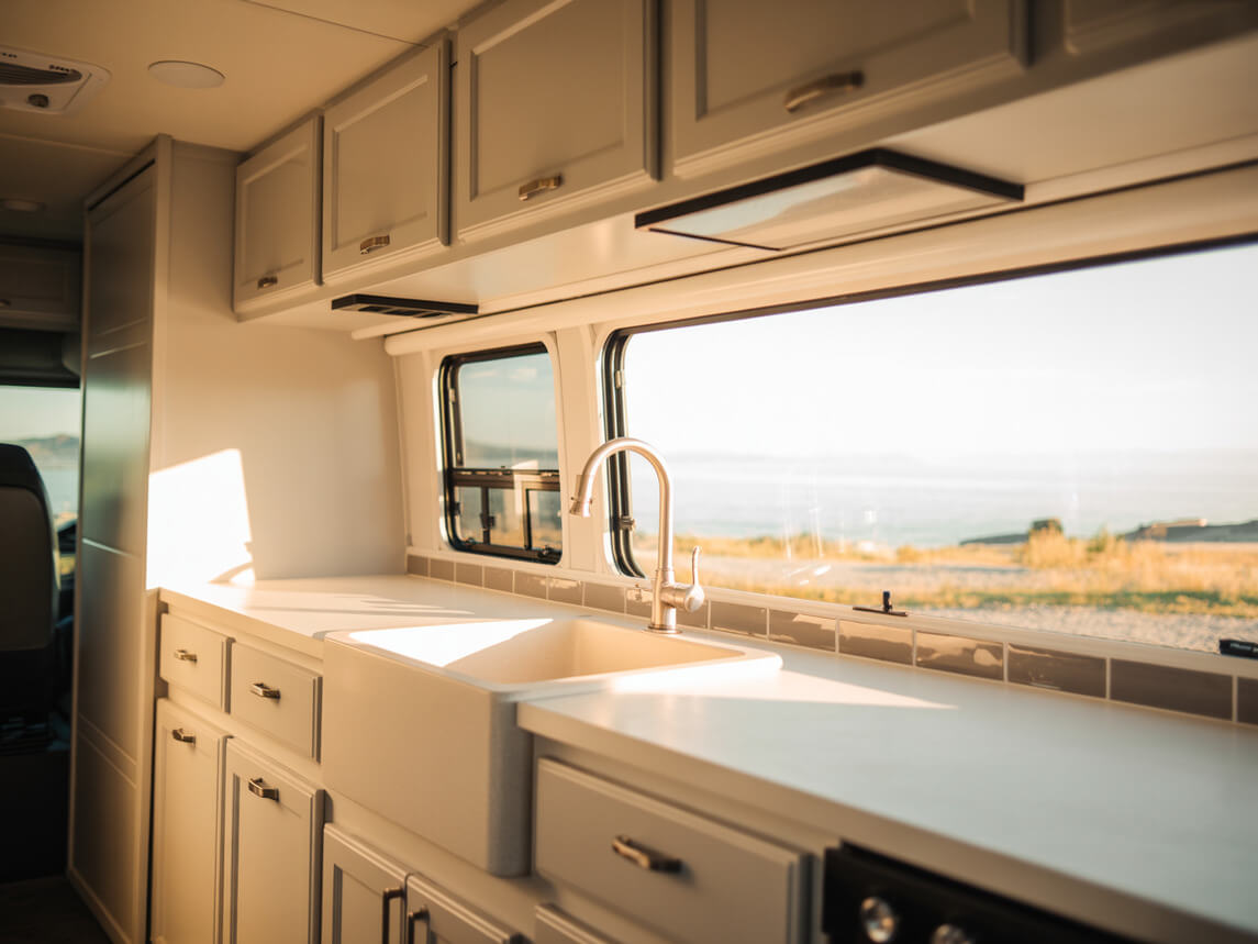 An RV kitchen remodel