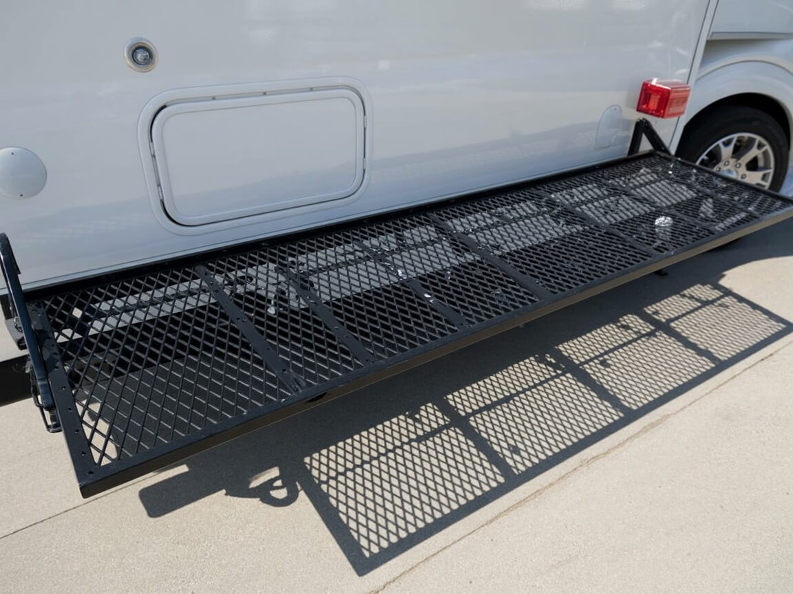 External bumper storage