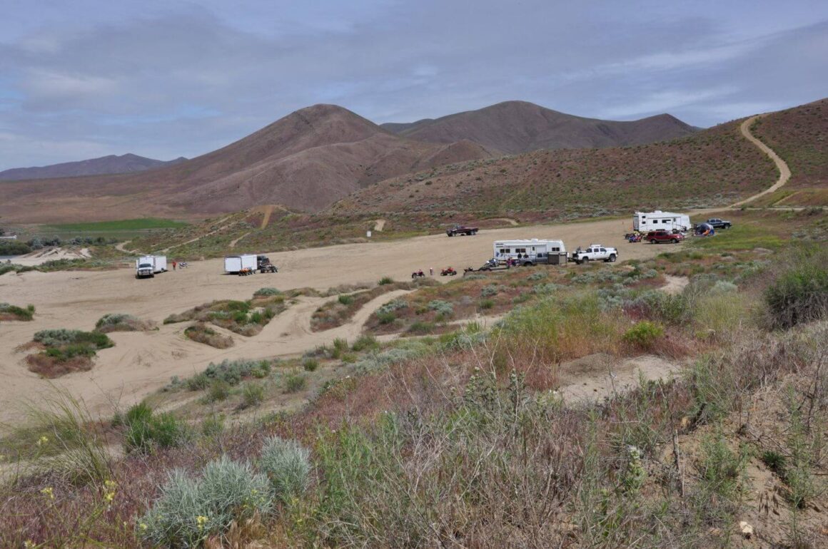 Free RV parking on BLM land