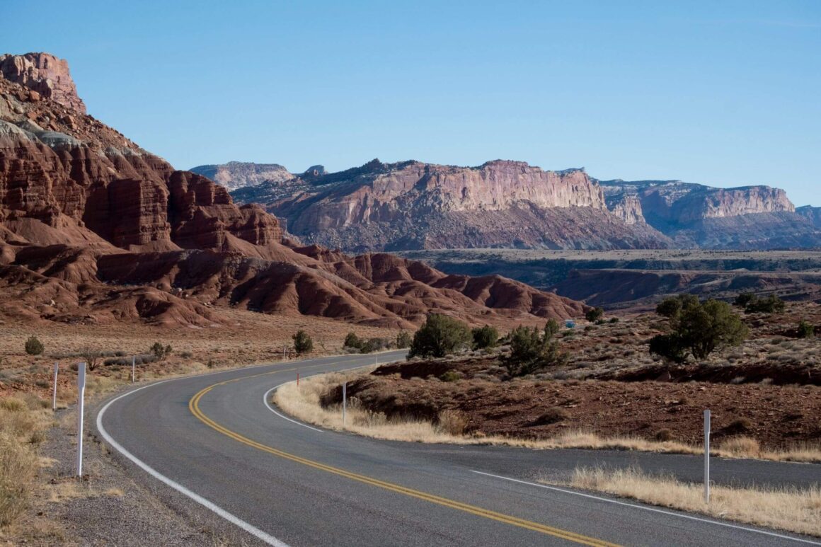 Utah national park USA road trip