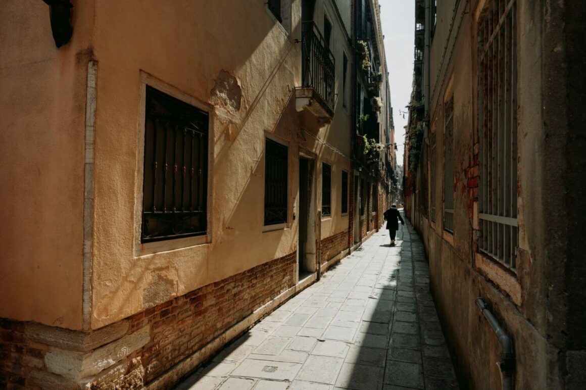 A quiet area of Venice