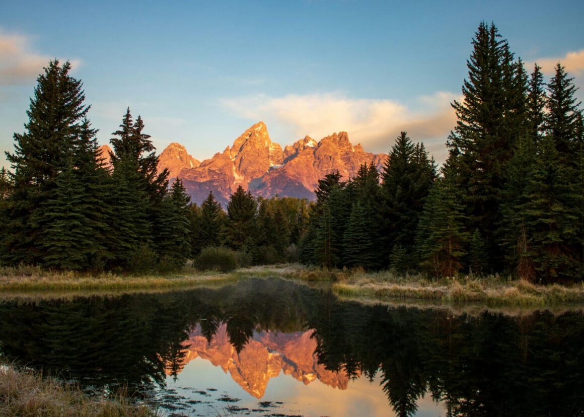 Wyoming state with great free camping