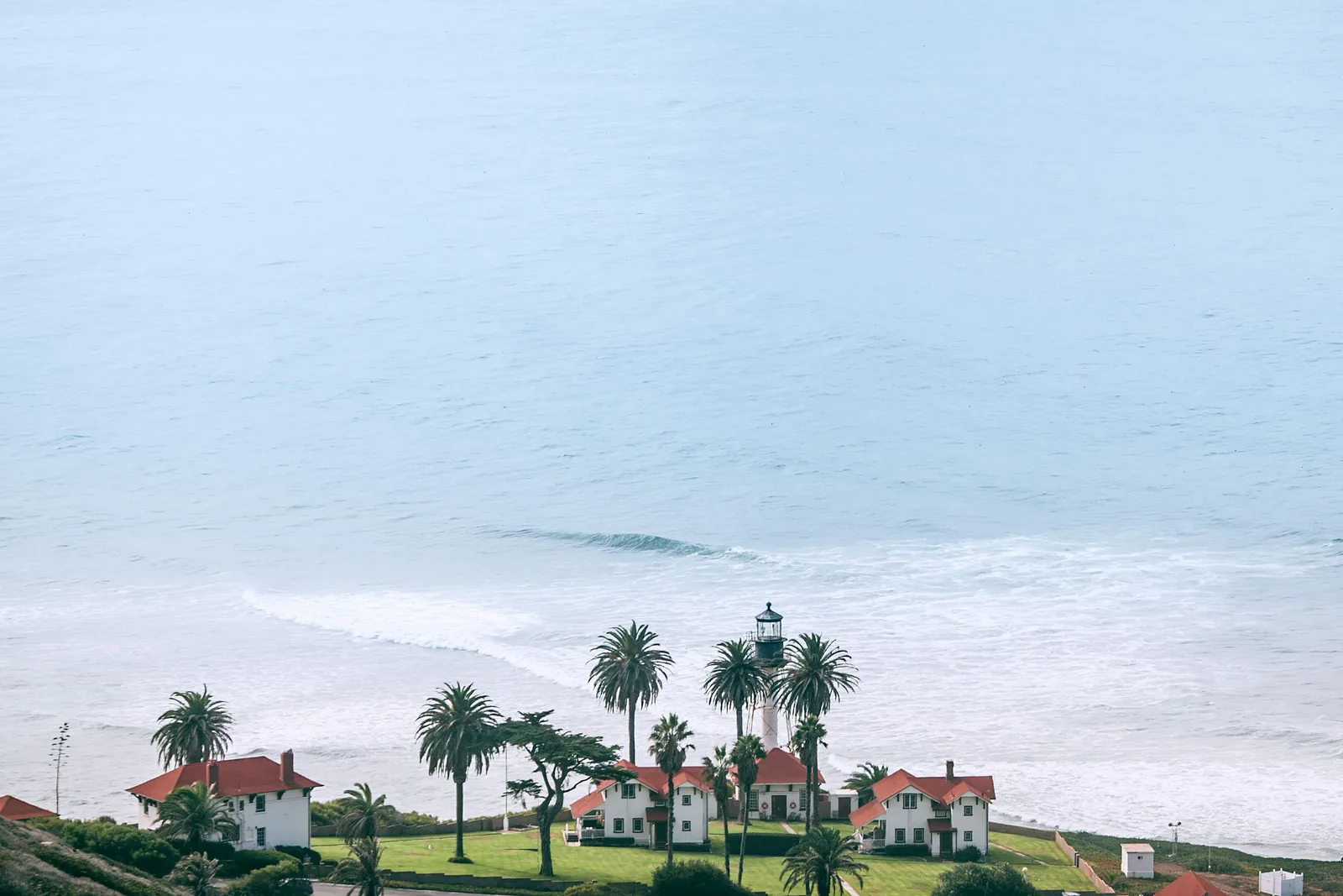 Old Point Loma Lighthouse at Cabrillo National Monument in San Diego