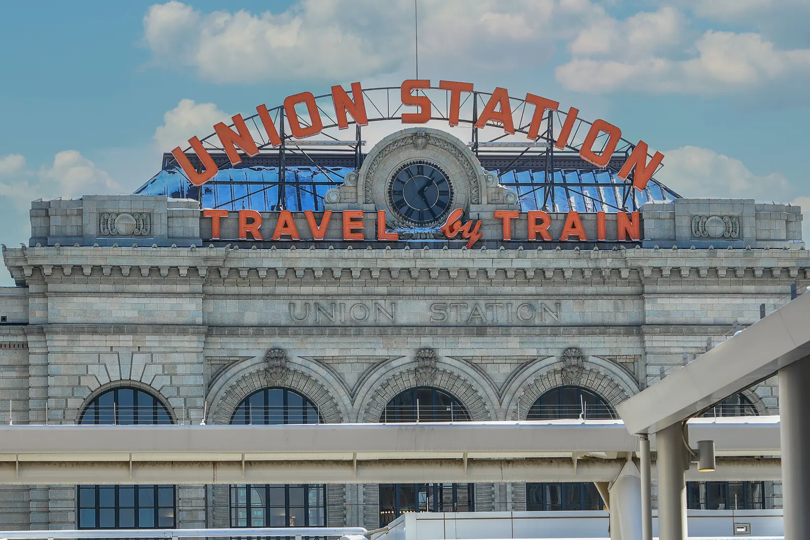 Union Station in downtown Denver Colorado