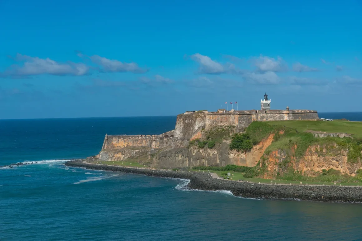 Castillo San Felipe del Morro on the coast of Old San Juan Puerto Rico