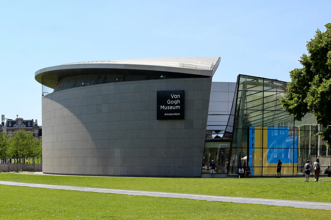 The Van Gogh Museum building in Amsterdam