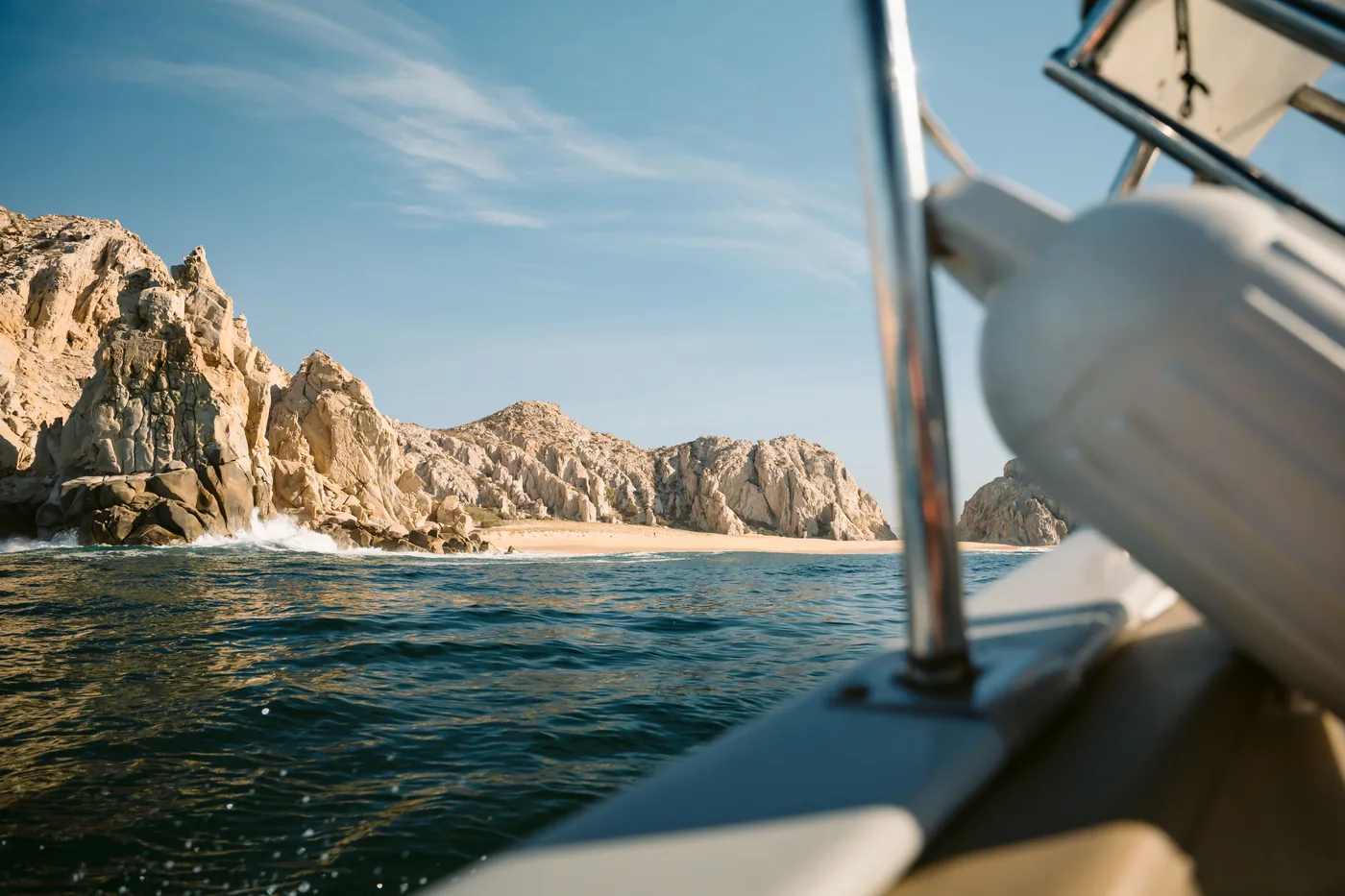 El Arco at Land's End seen from a boat in Cabo San Lucas