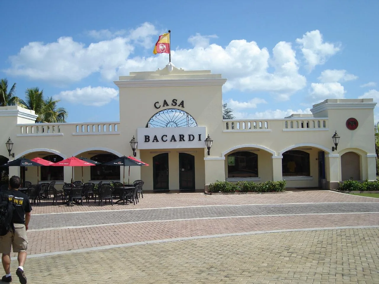 The entrance to Casa Bacardí in Cataño Puerto Rico