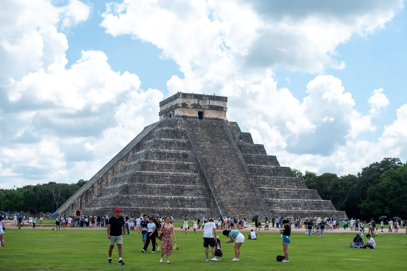 El Castillo, the great pyramid at Chichén Itzá in Mexico