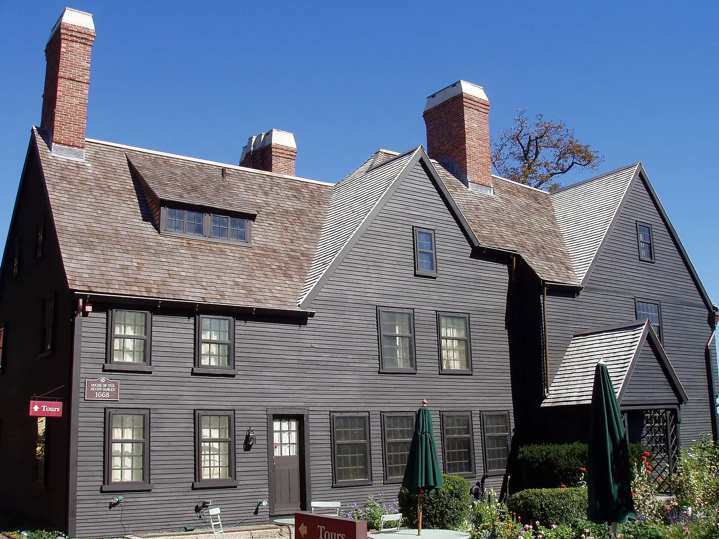 The House of the Seven Gables in Salem Massachusetts