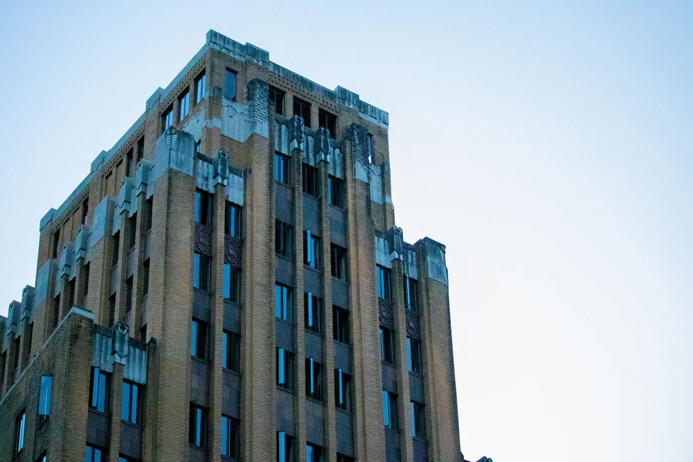 An Art Deco building in downtown Hot Springs, Arkansas
