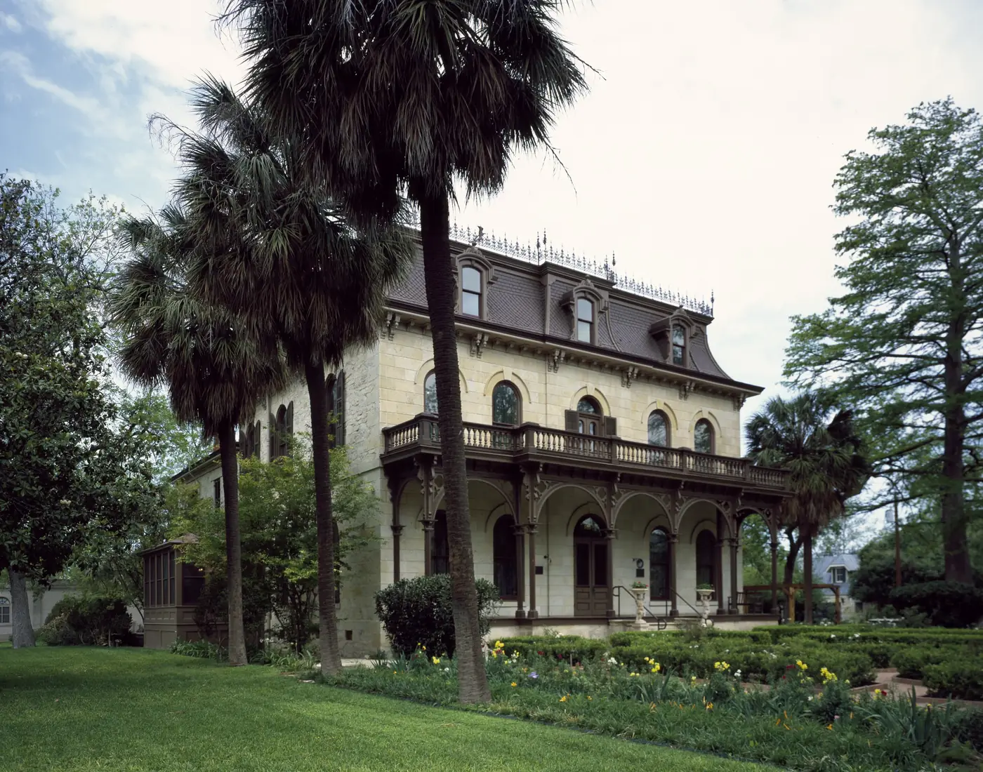The Edward Steves Homestead in the King William Historic District of San Antonio
